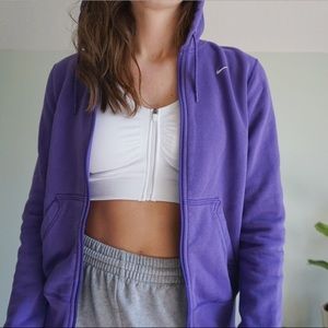 Royal Purple Nike Athletic Jacket